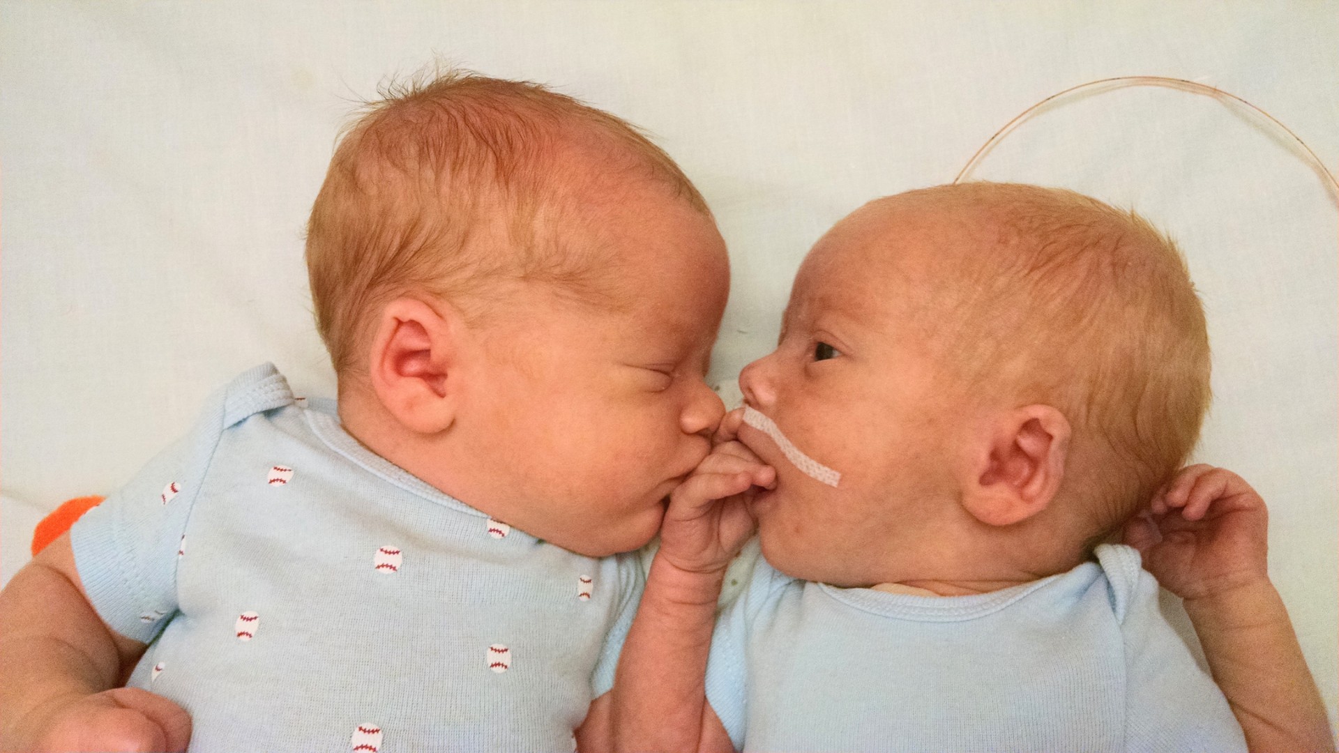 Ben and Luke babies