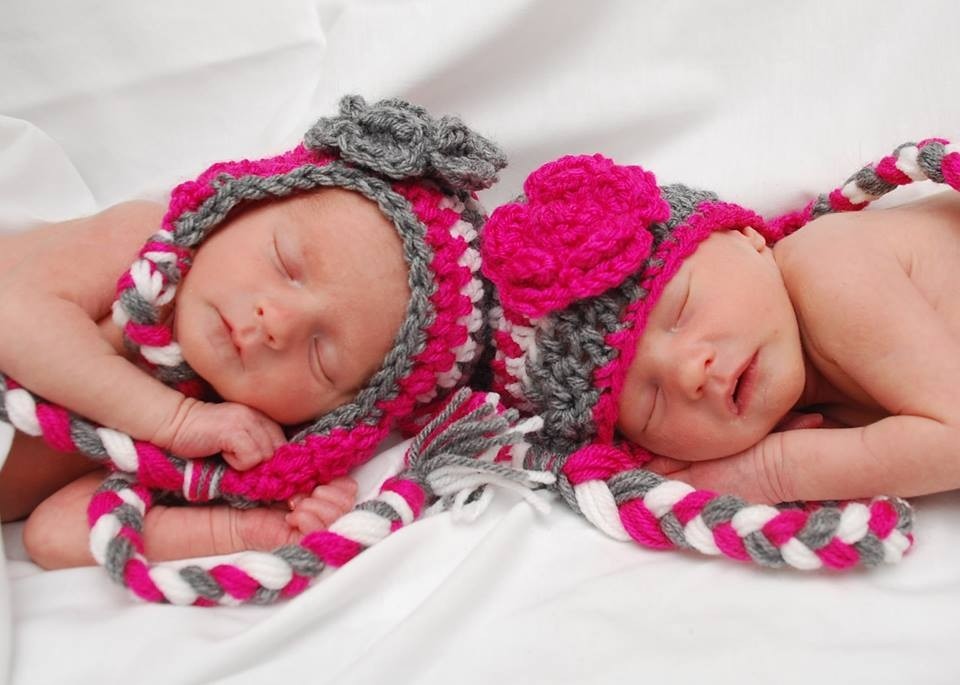 Infant twins Finley and Quinn
