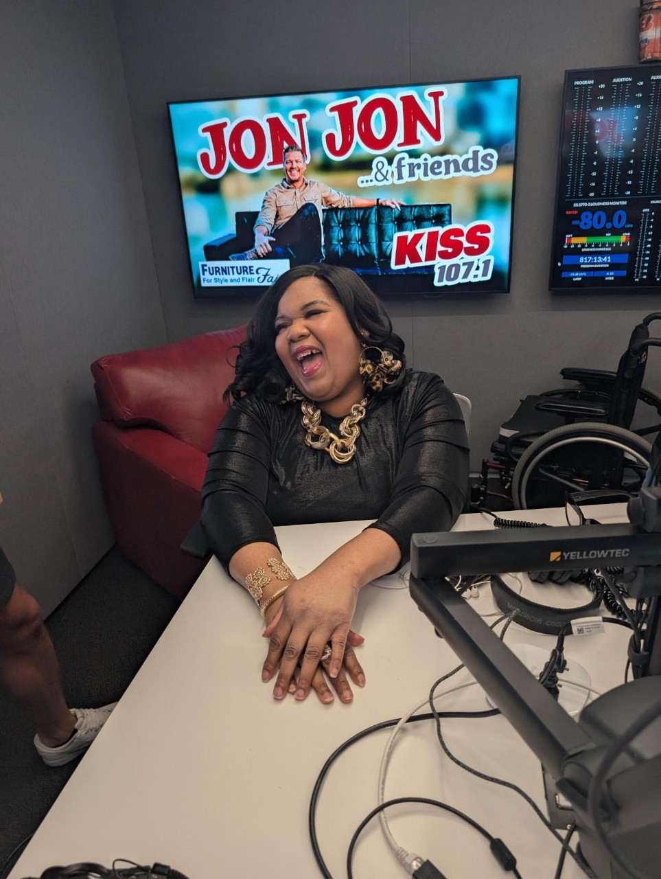 Sister Keli joins JonJon on his radio show and Hoxworth Wellness Wednesday